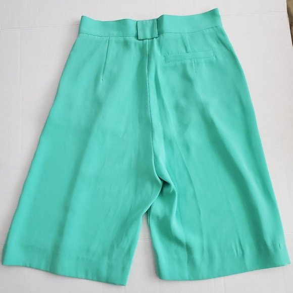 Asos High Rise Soft Tailored Bermuda Shorts, US 6 - Picture 3 of 8